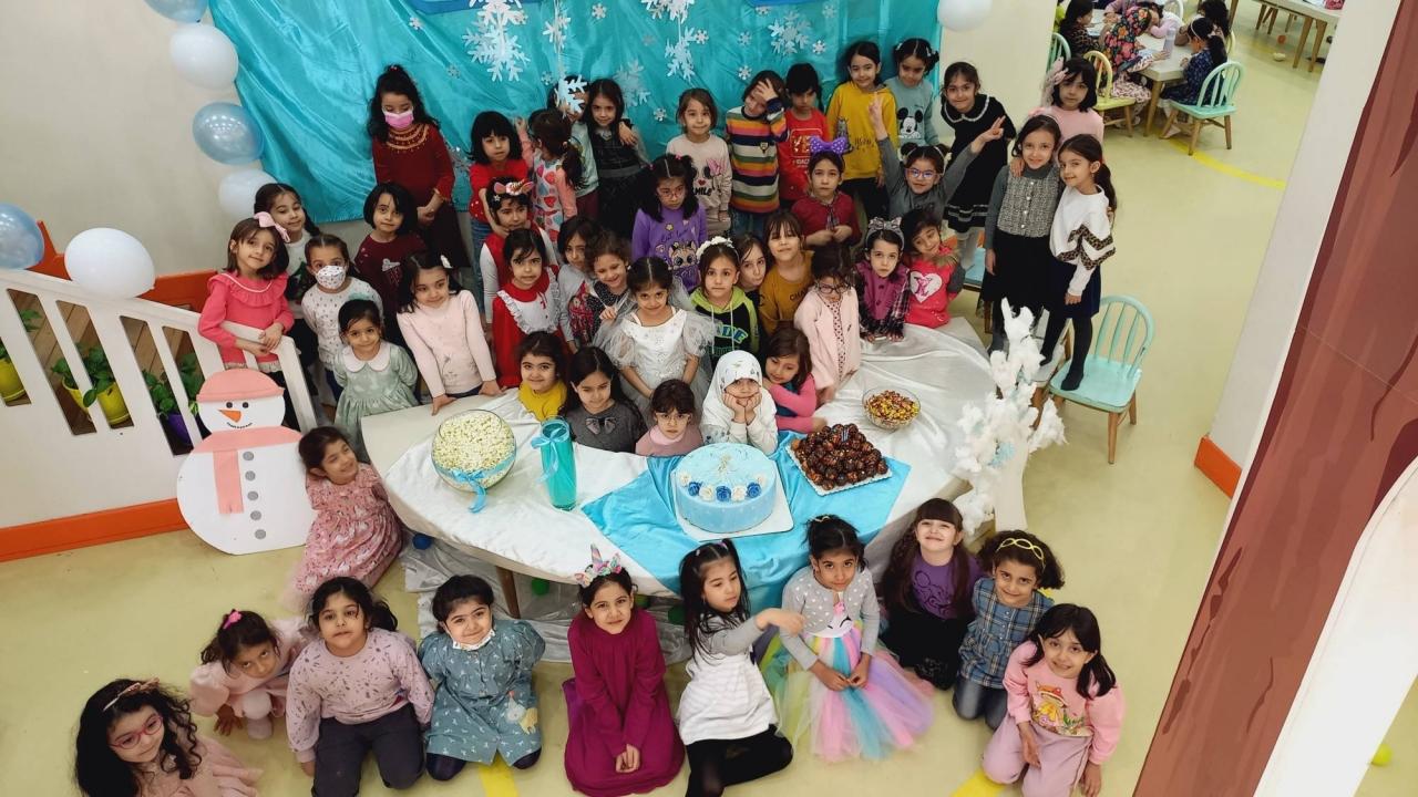 جشن تولد زمستانی های ۱۴۰۱ خانه کودک مشکوه